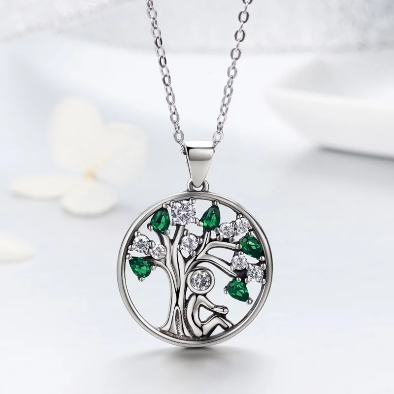 (image pour) Collier Style PANDORA arbre généalogique - SCN094 - Afficher 6