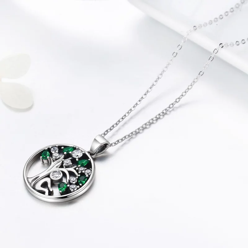 (image pour) Collier Style PANDORA arbre généalogique - SCN094 - Afficher 7