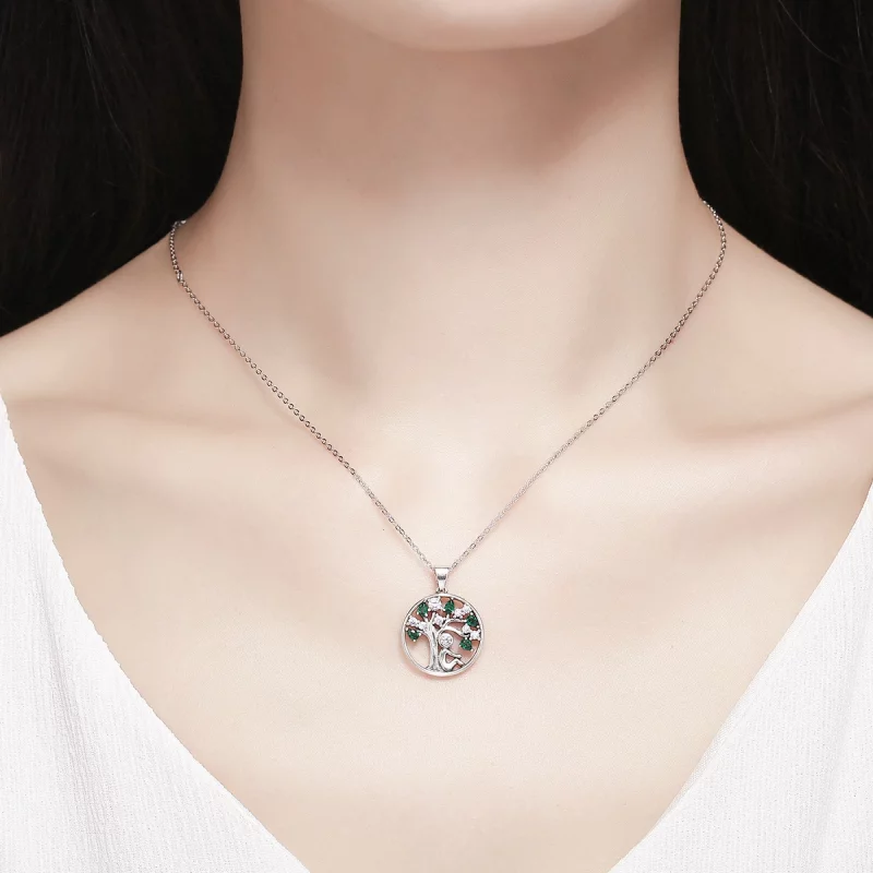 (image pour) Collier Style PANDORA arbre généalogique - SCN094 - Afficher 9