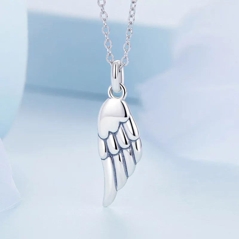 (image pour) Collier style Pandora avec aile - BSN268 - Afficher 3