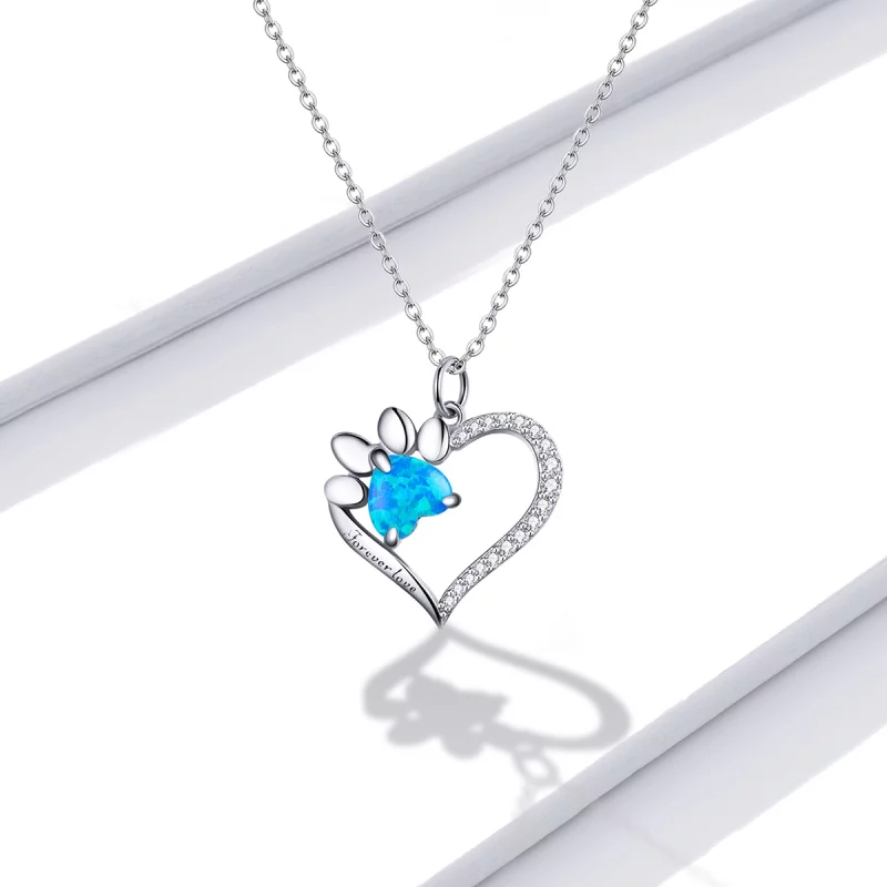 (image pour) Collier style Pandora avec des marques en forme de cœur - BSN225 - Afficher 2