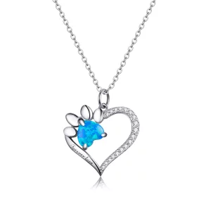 Collier style Pandora avec des marques en forme de cœur - BSN225 (image pour) Collier style Pandora avec des marques en forme de cœur - BSN225