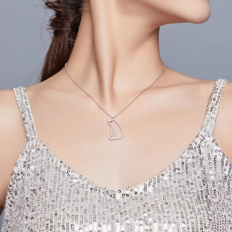 (image pour) Collier style Pandora avec ours polaire - BSN195 - Afficher 9