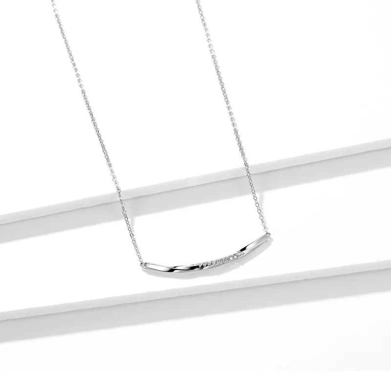 (image pour) Collier style Pandora avec sourire - BSN130 - Afficher 4