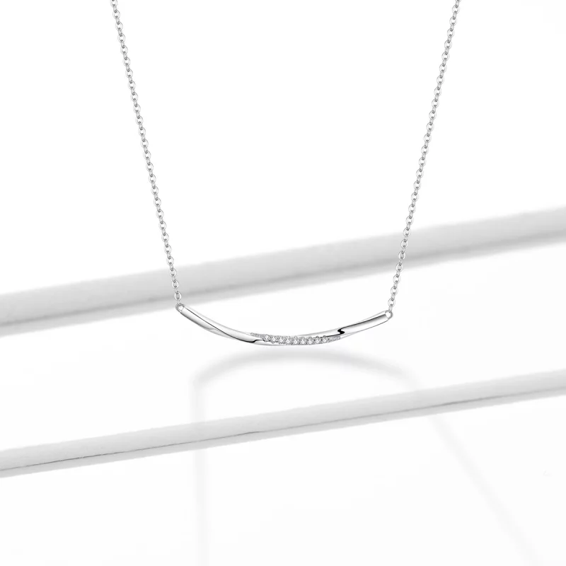 (image pour) Collier style Pandora avec sourire - BSN130 - Afficher 5