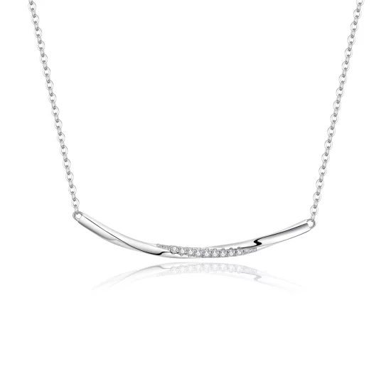(image pour) Collier style Pandora avec sourire - BSN130