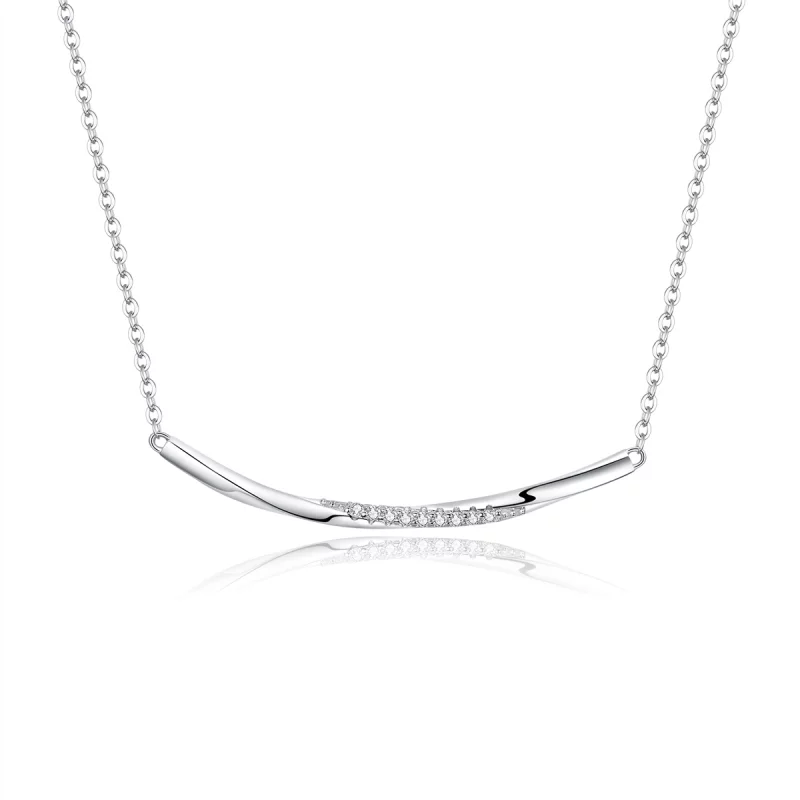 (image pour) Collier style Pandora avec sourire - BSN130