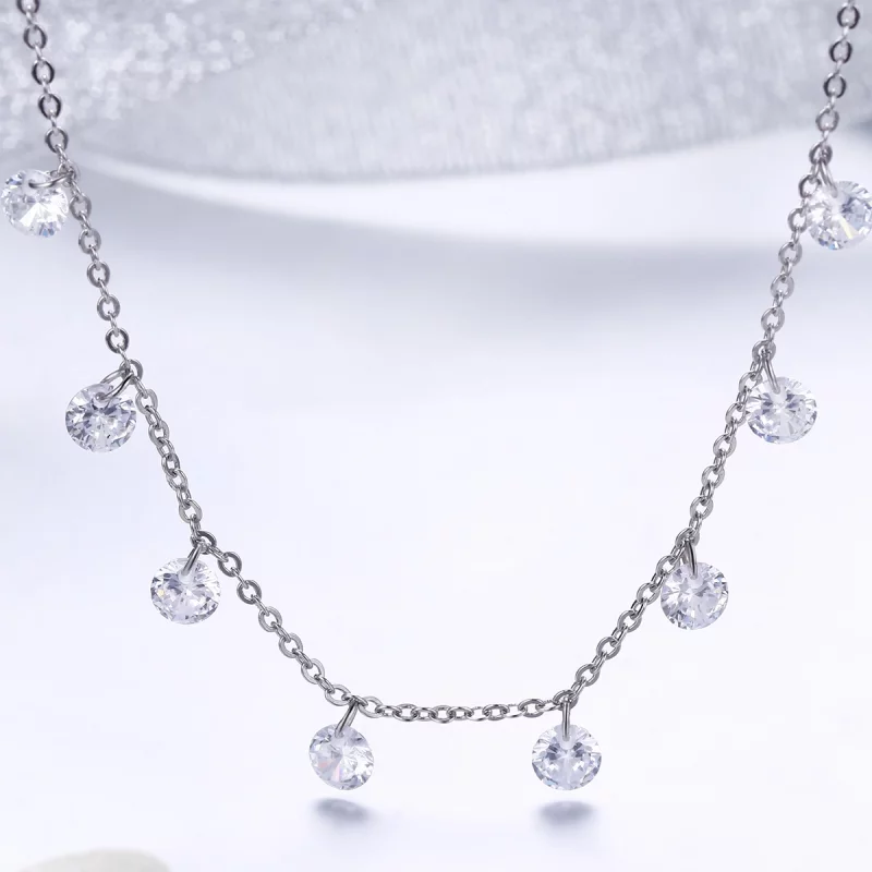 (image pour) Collier Style PANDORA Beauté de la simplicité - SCN299 - Afficher 4