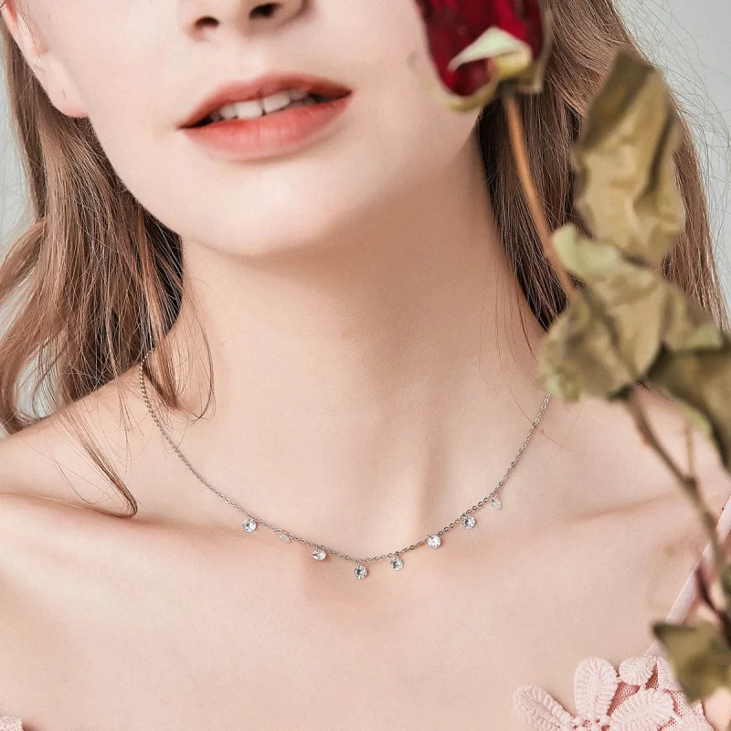 (image pour) Collier Style PANDORA Beauté de la simplicité - SCN299 - Afficher 9
