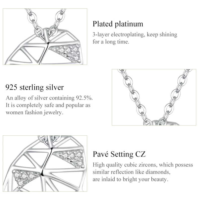 (image pour) Collier Style PANDORA Bel amour - SCN364 - Afficher 4