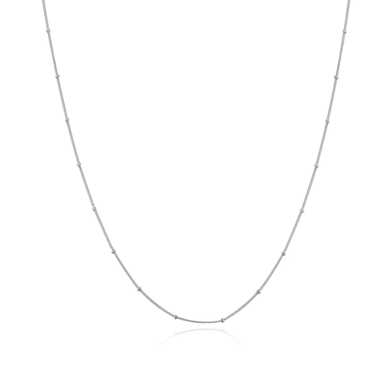 (image pour) Collier Style PANDORA Chaîne de base petites boules - SCN391
