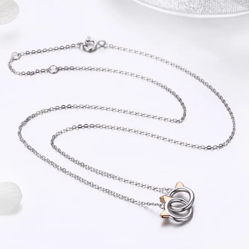 (image pour) Collier Style PANDORA Chat de compagnie - SCN252 - Afficher 8