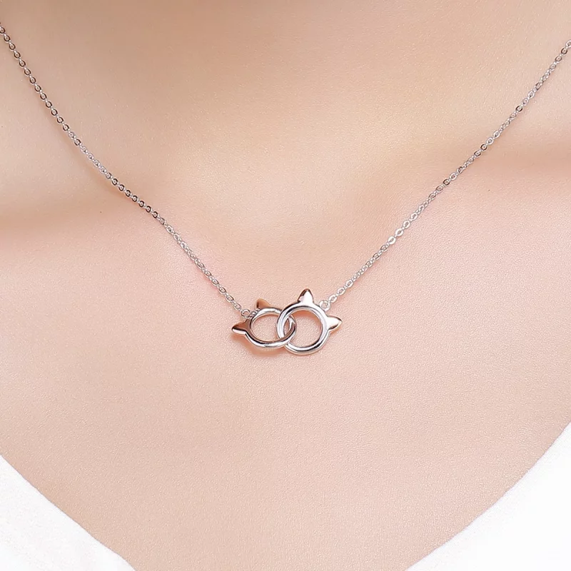 (image pour) Collier Style PANDORA Chat de compagnie - SCN252 - Afficher 9