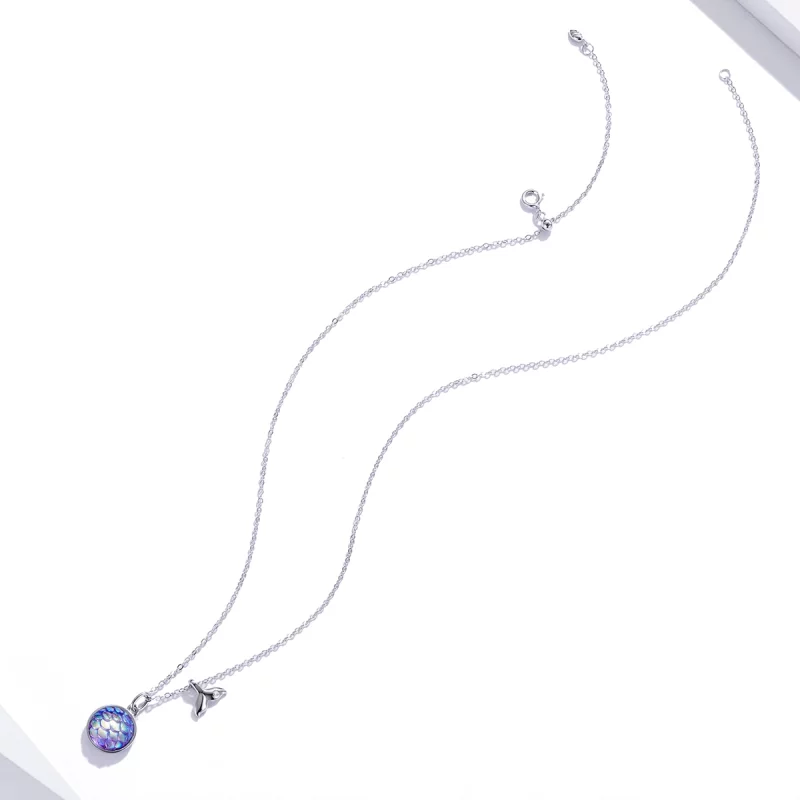 (image pour) Collier Style PANDORA Échelle en queue de poisson - SCN448 - Afficher 4