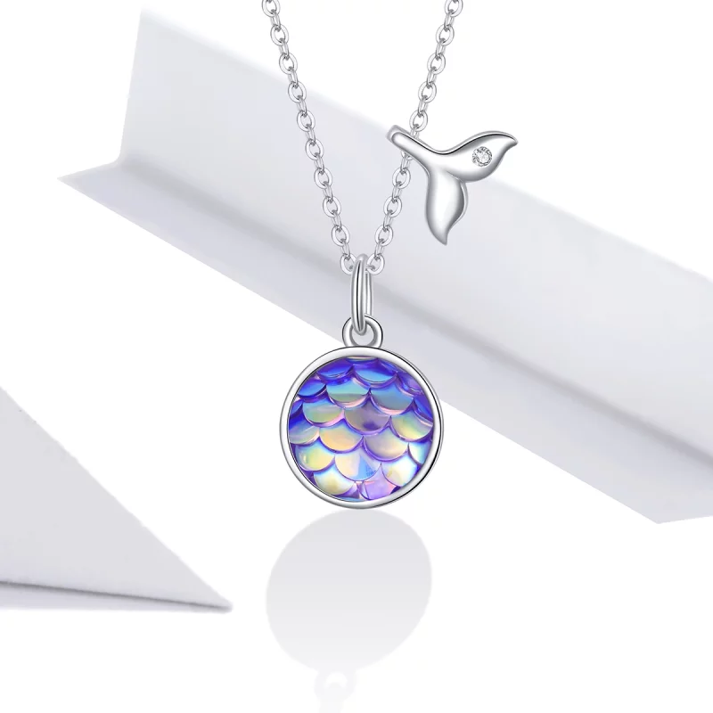(image pour) Collier Style PANDORA Échelle en queue de poisson - SCN448 - Afficher 5