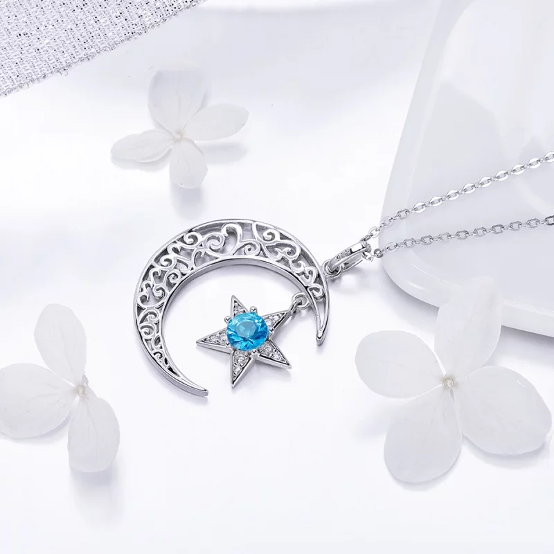 (image pour) Collier Style PANDORA Ciel étoilé - SCN278 - Afficher 5