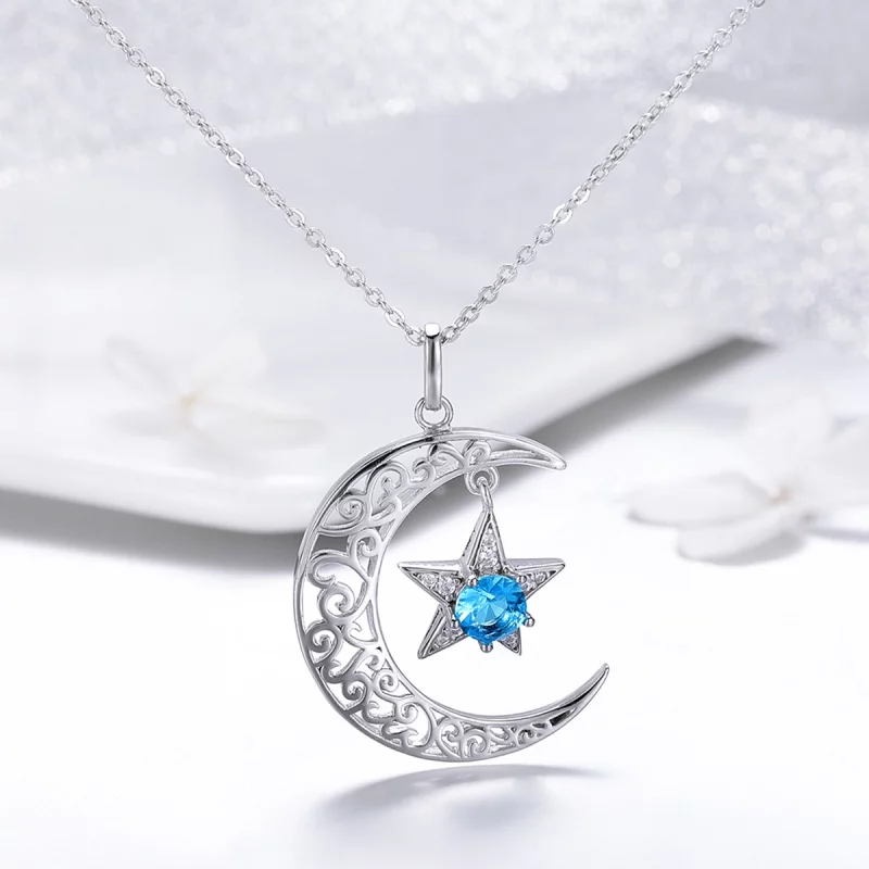 (image pour) Collier Style PANDORA Ciel étoilé - SCN278 - Afficher 7
