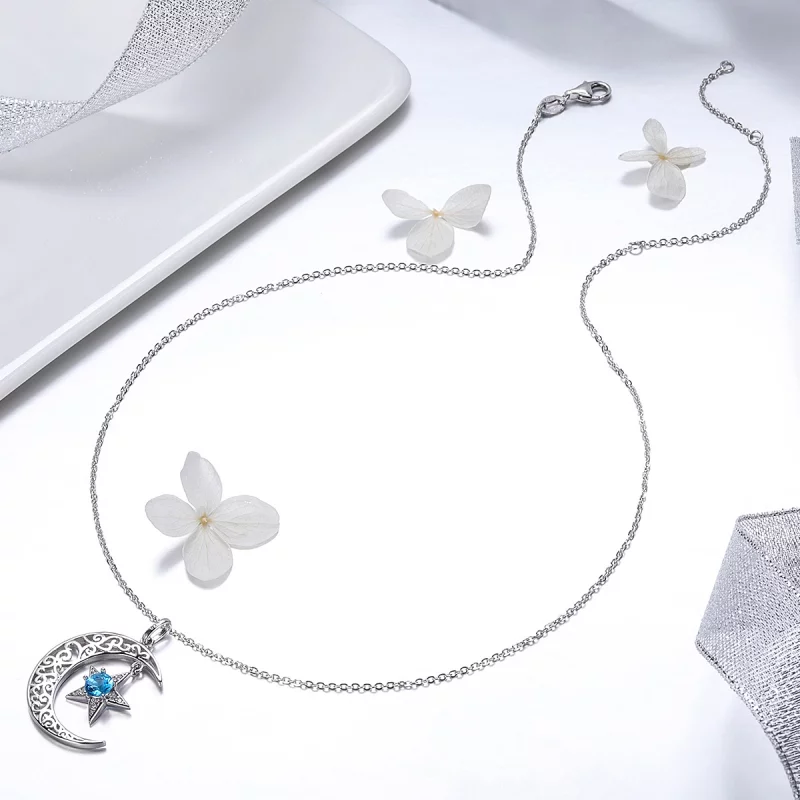 (image pour) Collier Style PANDORA Ciel étoilé - SCN278 - Afficher 8