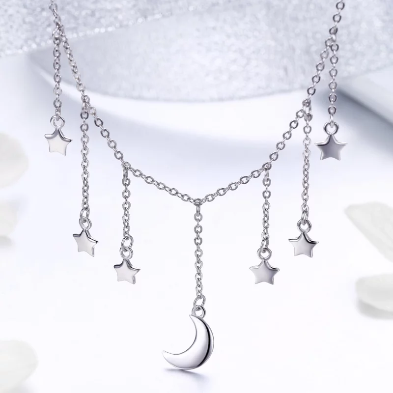 (image pour) Collier Style PANDORA Ciel étoilé - SCN301 - Afficher 4