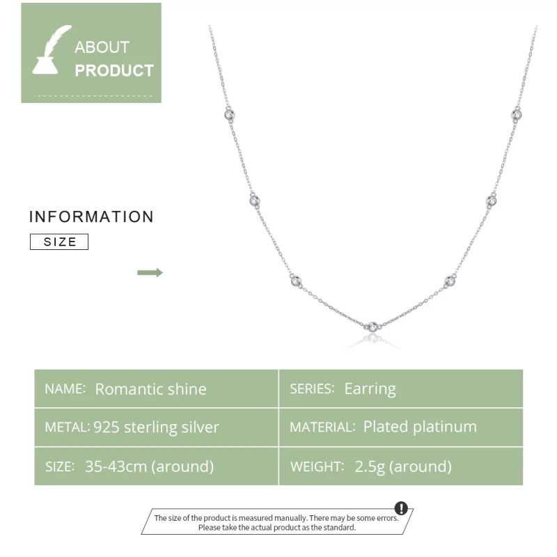 (image pour) Collier Style PANDORA Éclat romantique - SCN393 - Afficher 3