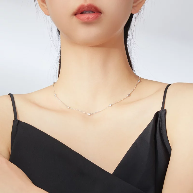 (image pour) Collier Style PANDORA Éclat romantique - SCN393 - Afficher 7