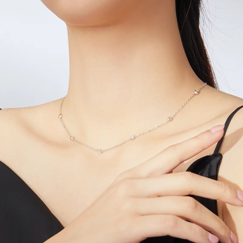 (image pour) Collier Style PANDORA Éclat romantique - SCN393 - Afficher 8