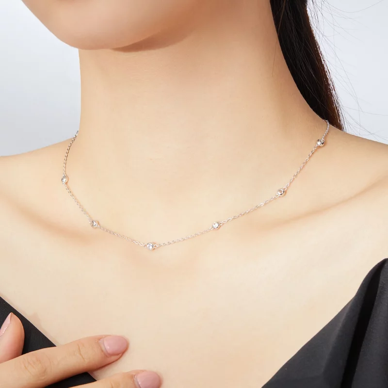 (image pour) Collier Style PANDORA Éclat romantique - SCN393 - Afficher 9