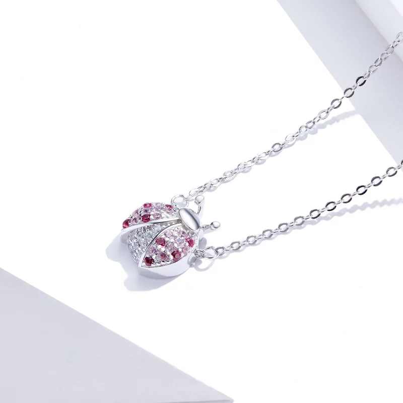 (image pour) Collier Style PANDORA Coccinelle éblouissante - SCN400 - Afficher 5