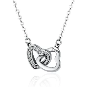 (image pour) Collier Style PANDORA Coeur et âme - SCN181