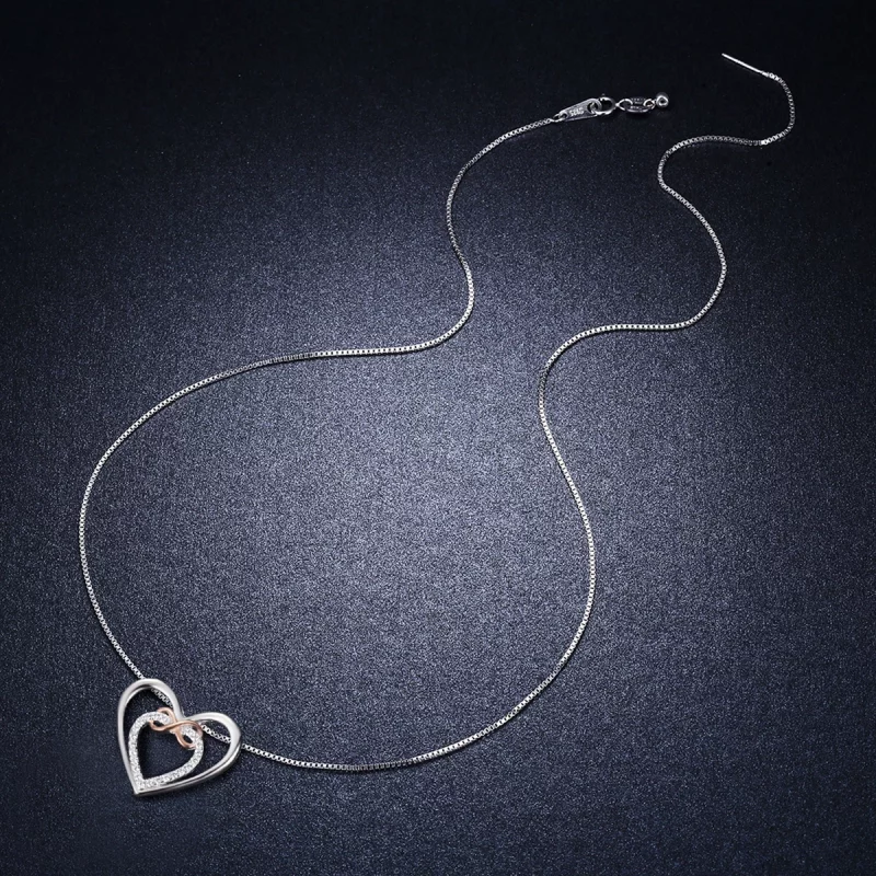(image pour) Collier Style PANDORA Coeur exquis - SCN121 - Afficher 8