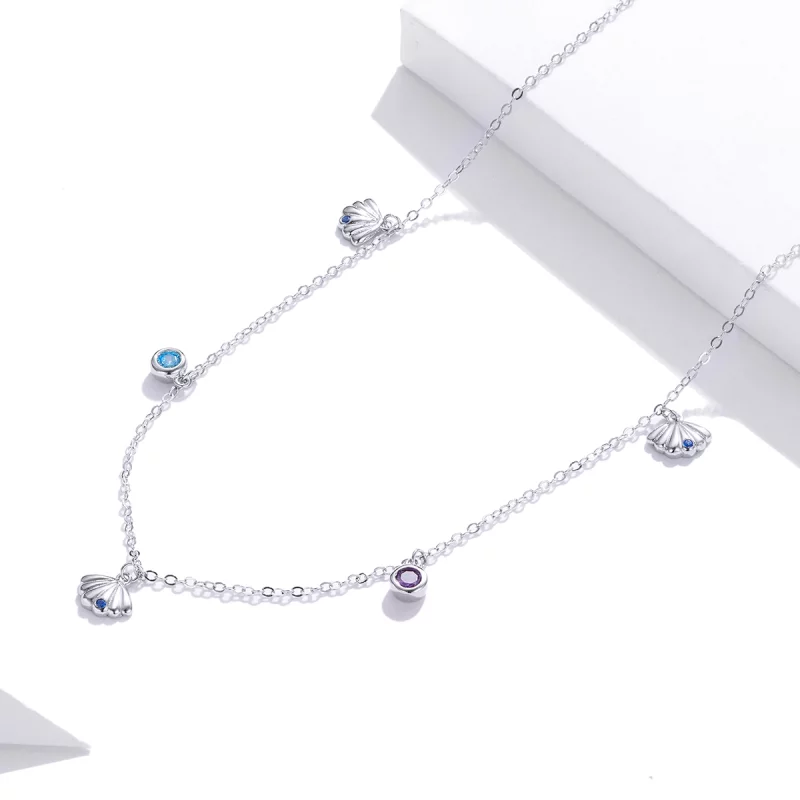(image pour) Collier Style PANDORA Coquillage - SCN454 - Afficher 2