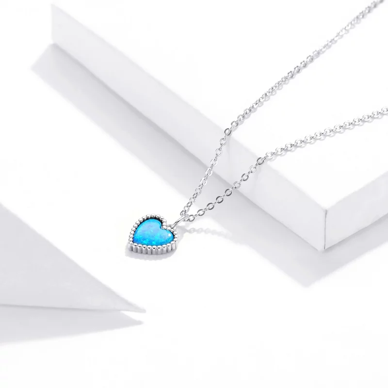 (image pour) Collier Style PANDORA Cœur - SCN413 - Afficher 2