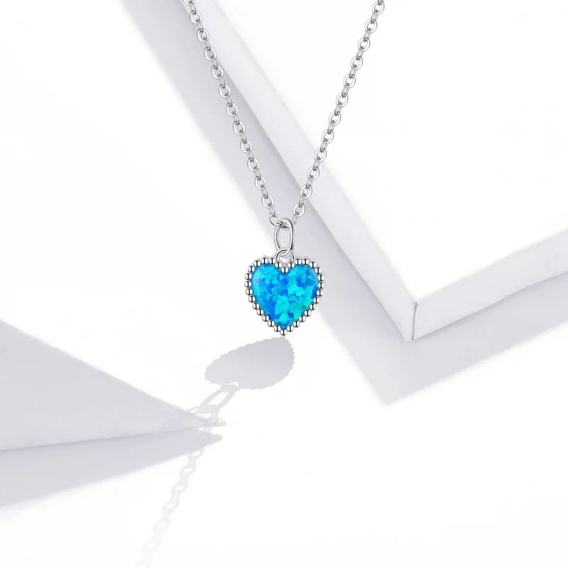 (image pour) Collier Style PANDORA Cœur - SCN413 - Afficher 5