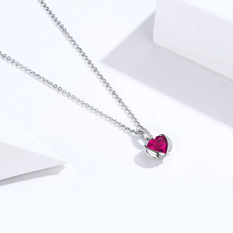 (image pour) Collier Style PANDORA Cœurs gardiens - SCN341 - Afficher 5