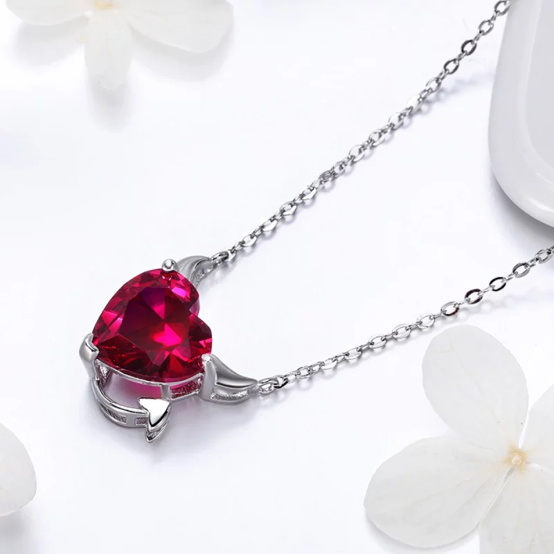 (image pour) Collier Style PANDORA diable Rouge - SCN286 - Afficher 5