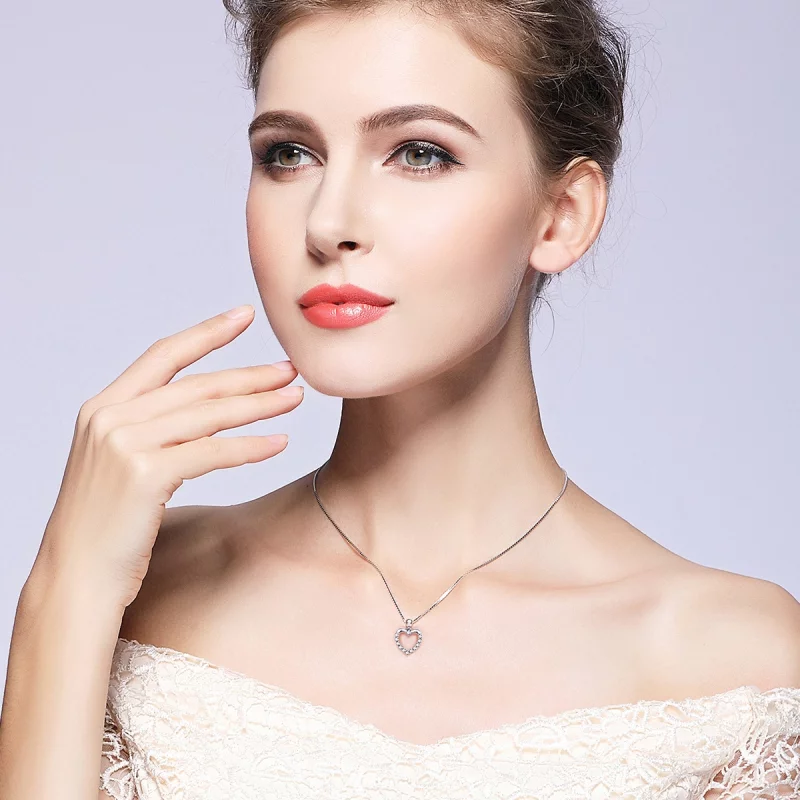 (image pour) Collier Style PANDORA en argent 925 - SCN025 - Afficher 2