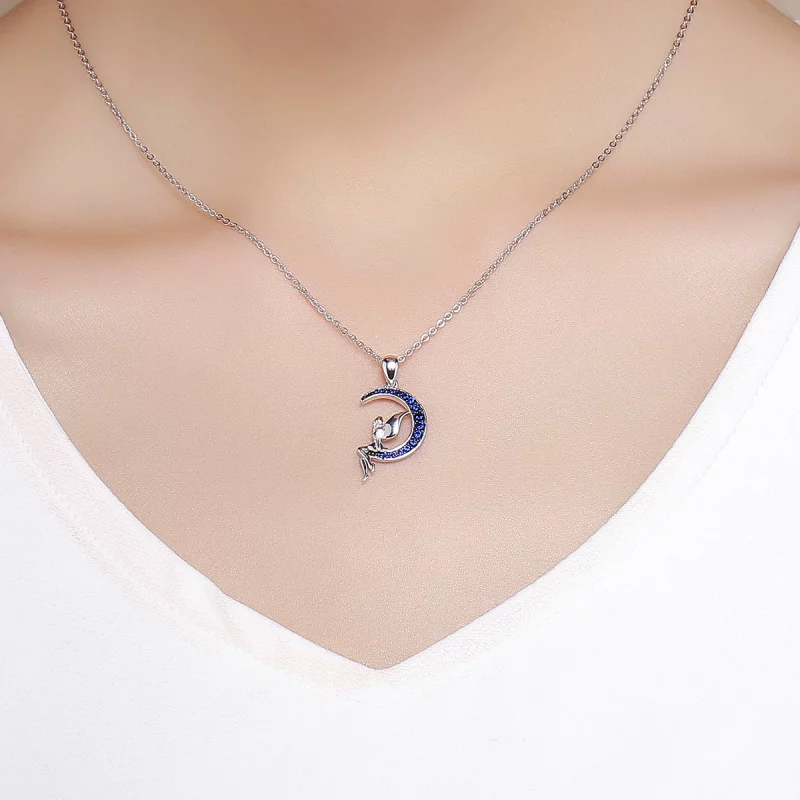 (image pour) Collier Style PANDORA Fée de la nuit - SCN244 - Afficher 5