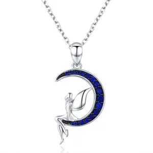 (image pour) Collier Style PANDORA Fée de la nuit - SCN244