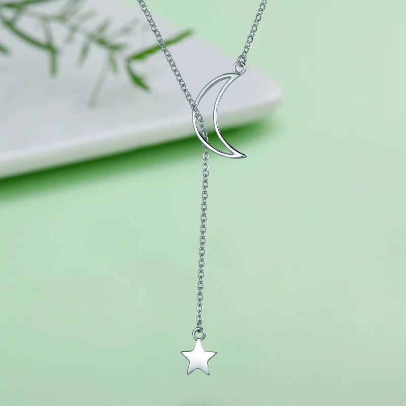 (image pour) Collier Style PANDORA Fée Etoile et Lune - SCN108 - Afficher 6