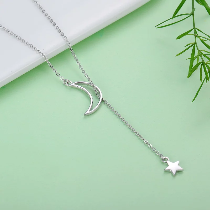(image pour) Collier Style PANDORA Fée Etoile et Lune - SCN108 - Afficher 8