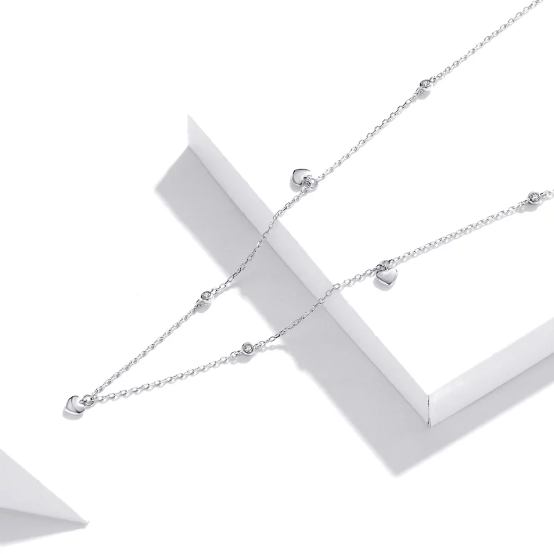 (image pour) Collier Style PANDORA Forme de coeur - SCN417 - Afficher 3
