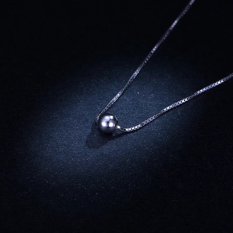 (image pour) Collier Style PANDORA Haricot simple - BSN097 - Afficher 5