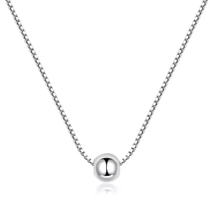 (image pour) Collier Style PANDORA Haricot simple - BSN097