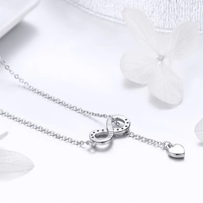(image pour) Collier Style PANDORA infini - SCN223 - Afficher 4