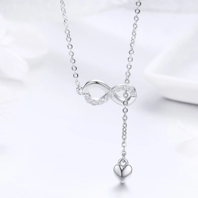 (image pour) Collier Style PANDORA infini - SCN223 - Afficher 6