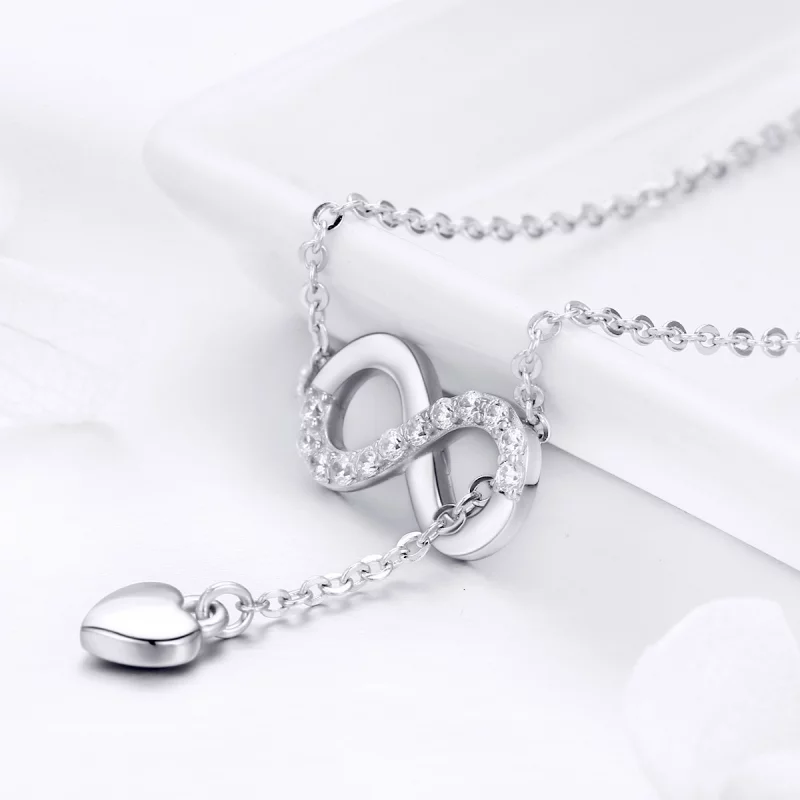 (image pour) Collier Style PANDORA infini - SCN223 - Afficher 7