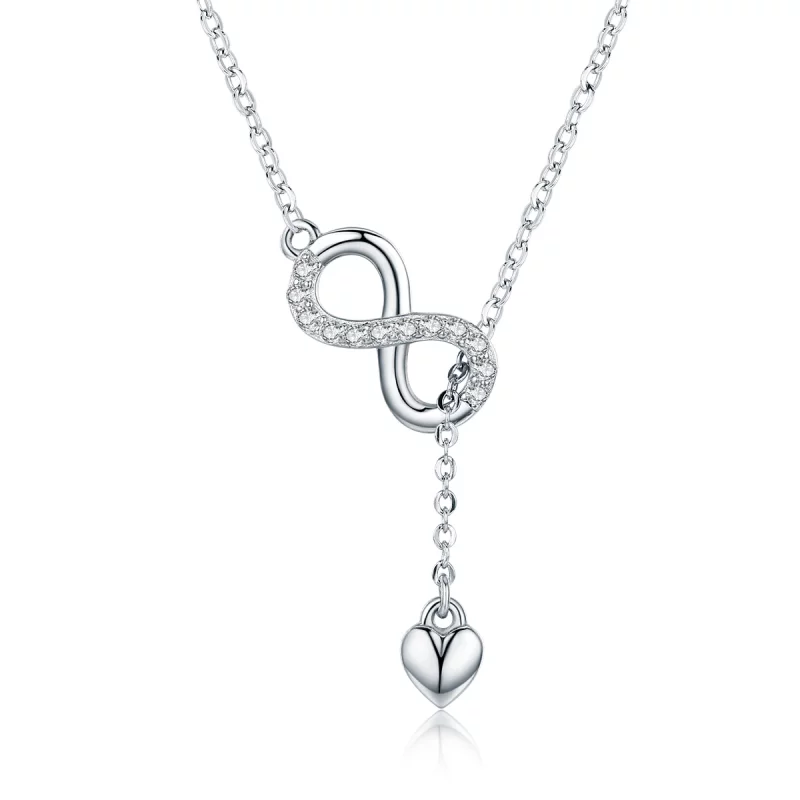 (image pour) Collier Style PANDORA infini - SCN223