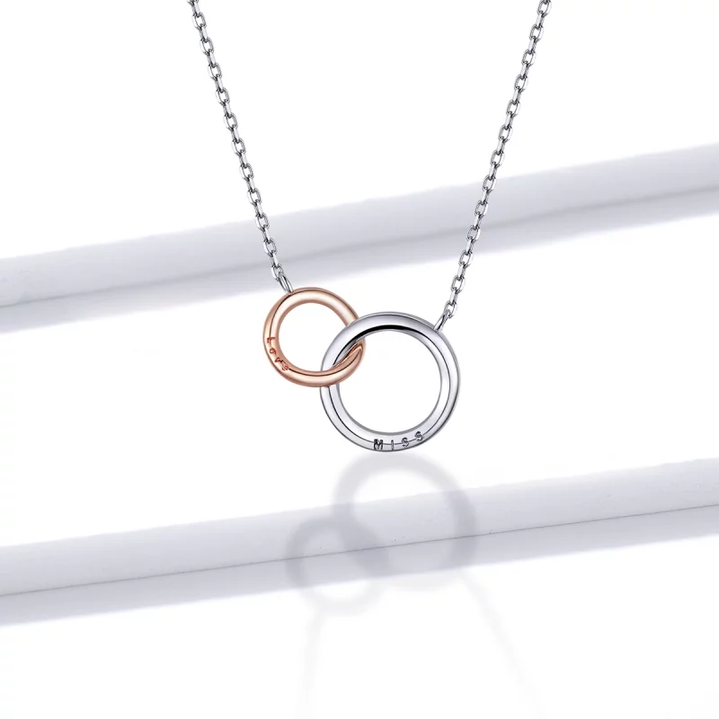 (image pour) Collier style Pandora Infinite Love - BSN159 - Afficher 5