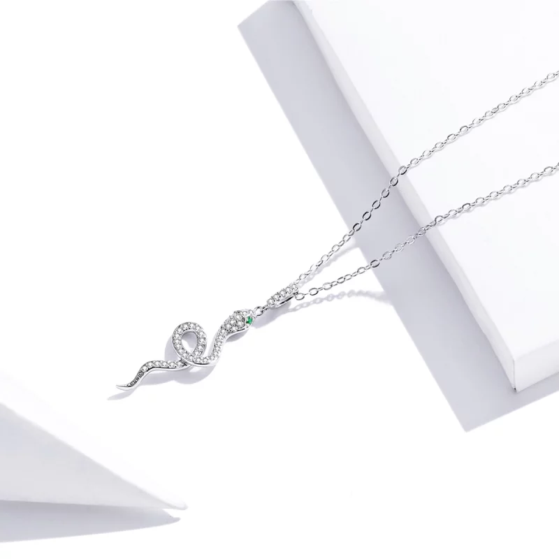 (image pour) Collier Style PANDORA Joli serpent - SCN409 - Afficher 3