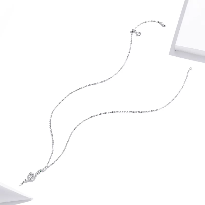 (image pour) Collier Style PANDORA Joli serpent - SCN409 - Afficher 4
